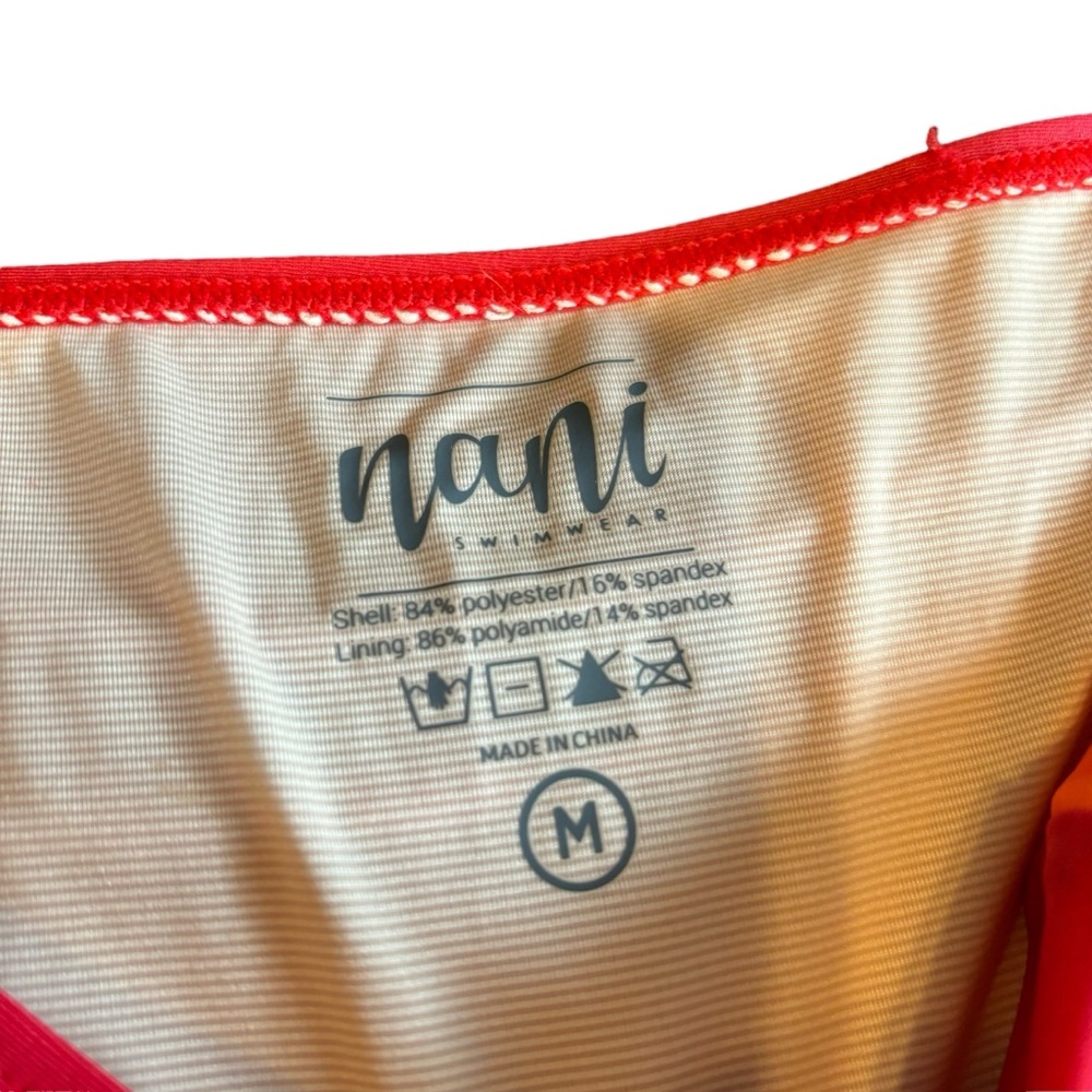NWT Nani Swimwear Havana Yoga Pocket Bikini Bottom Medium - Picture 3 of 4